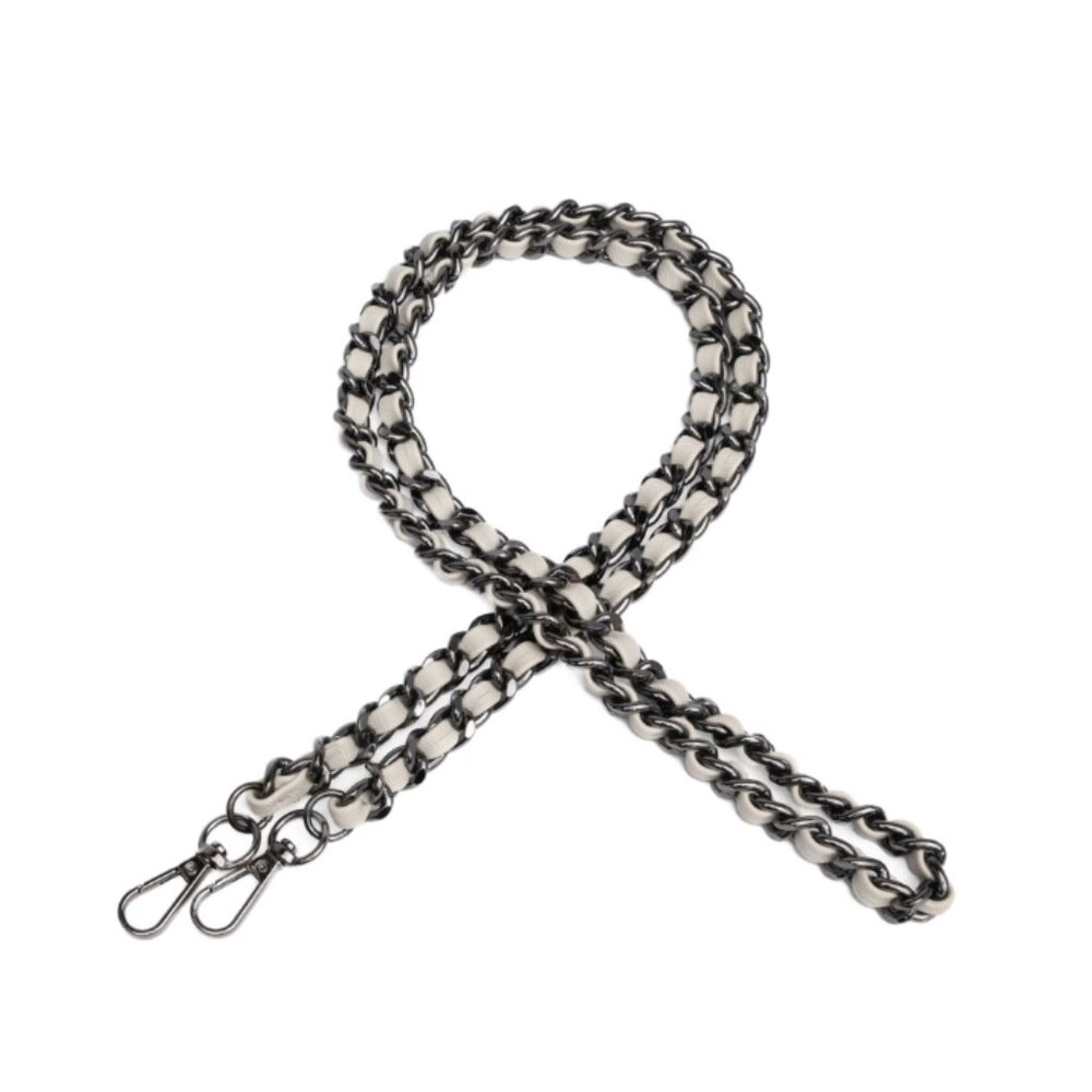 Brand New Lug White Metal Straps Satin Luxe VL